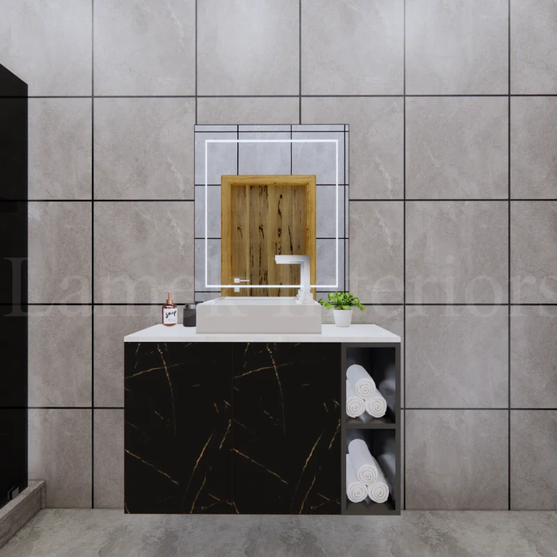 Bathroom Vanity interior design - bathroom vanity 02 by Lamek Interiors