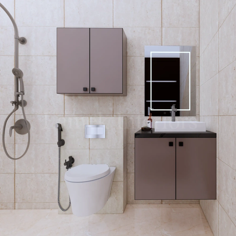 Bathroom Vanity interior design - bathroom vanity 05 by Lamek Interiors