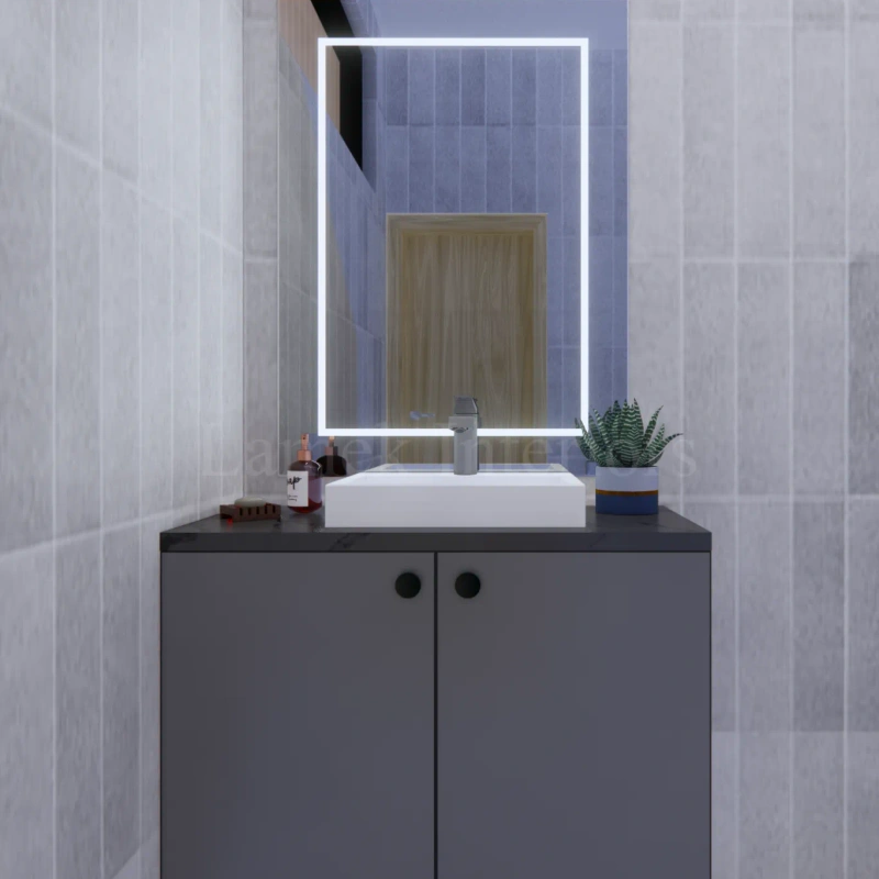 Bathroom Vanity interior design - bathroom vanity 06 by Lamek Interiors