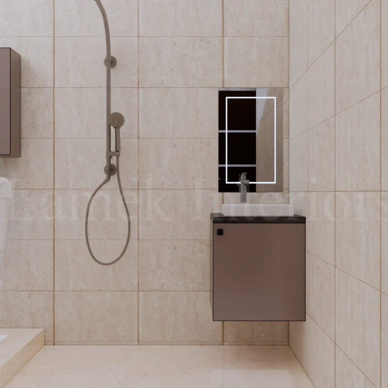 Bathroom Vanity interior design - bathroom vanity 08 by Lamek Interiors