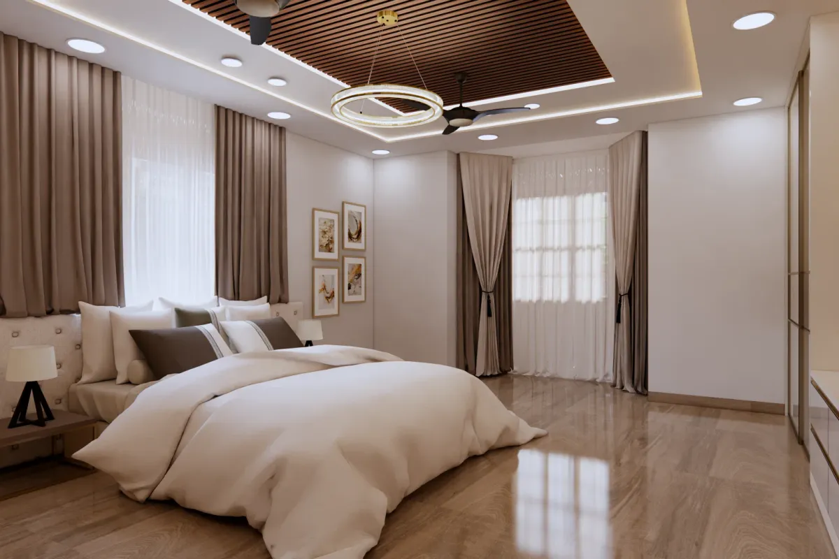 Residential interior fit-out completed by Lamek Interiors, Chennai