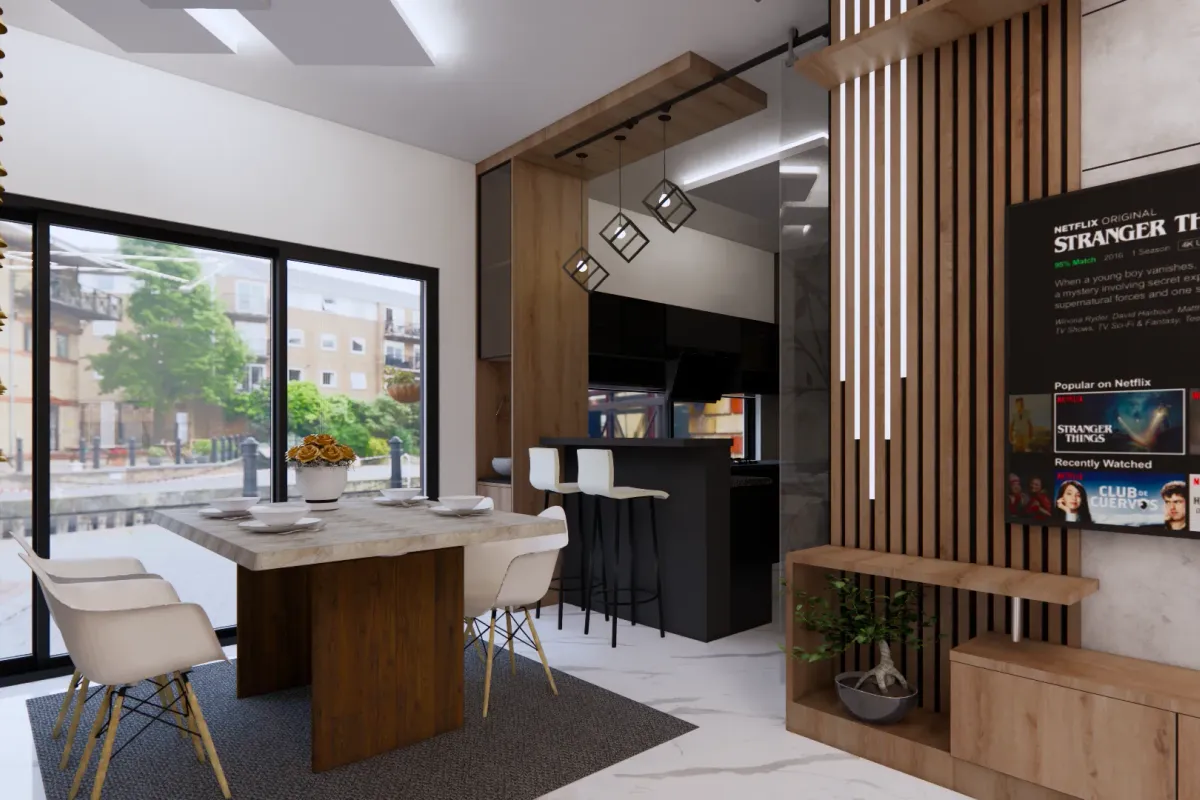 Residential interior fit-out completed by Lamek Interiors, Chennai