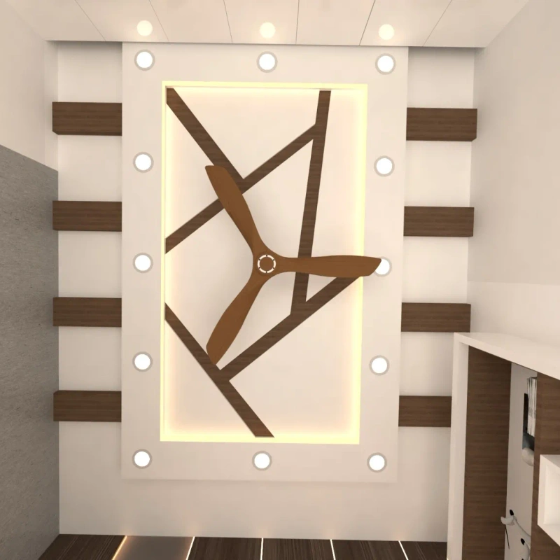 False Ceiling interior design - false ceiling 02 by Lamek Interiors