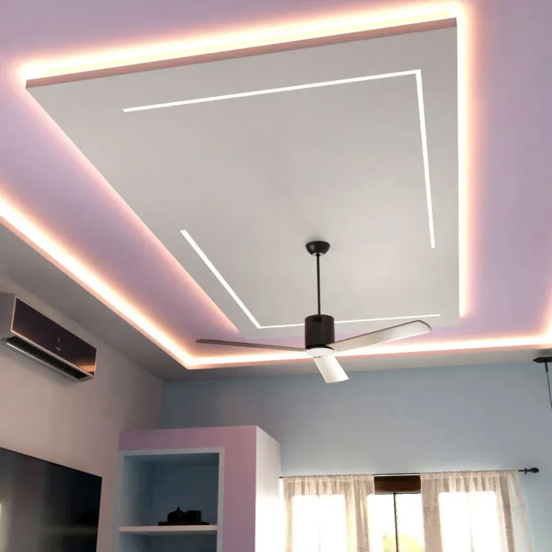False ceiling and lighting installed by Lamek Interiors