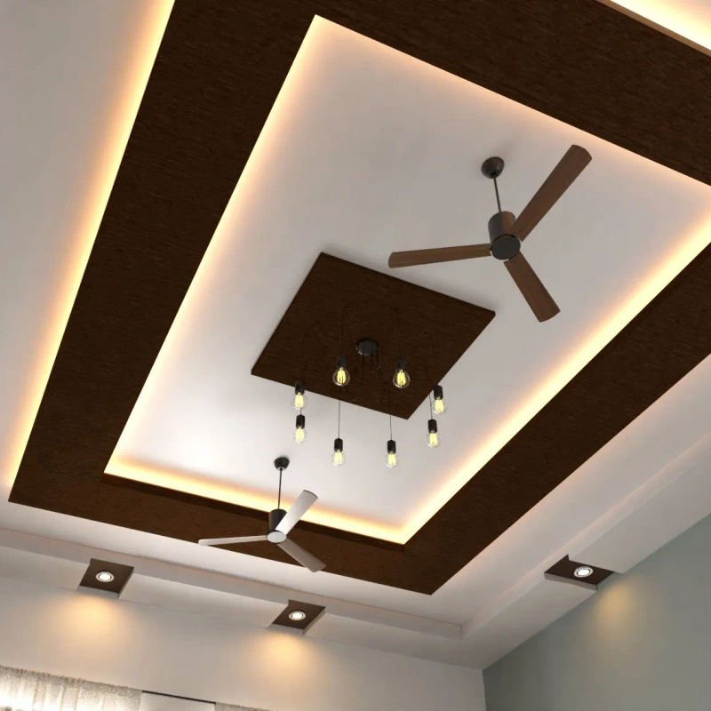 False Ceiling interior design - false ceiling 11 by Lamek Interiors