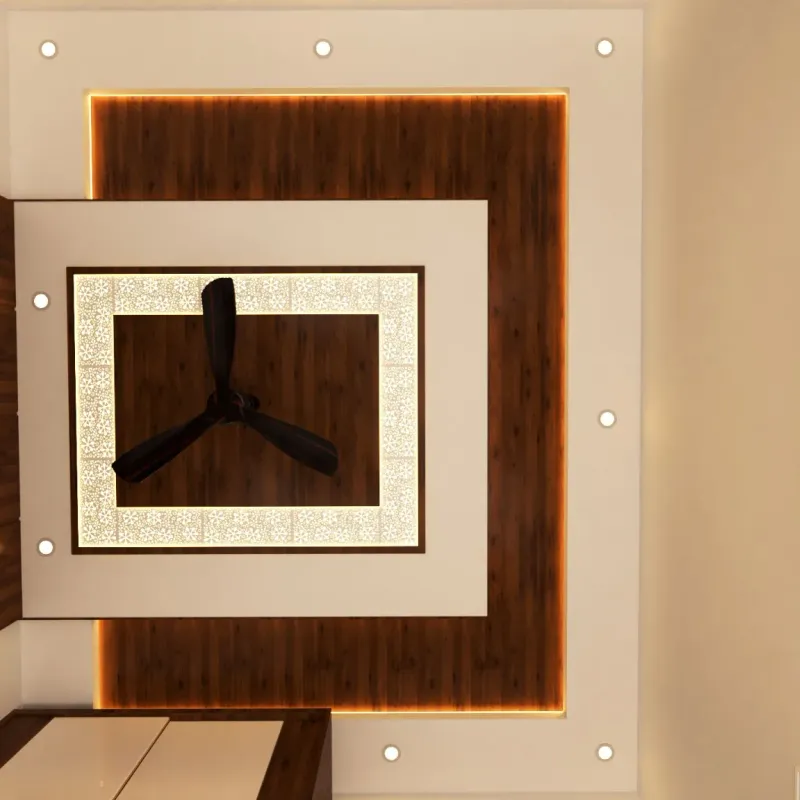 False ceiling and lighting installed by Lamek Interiors