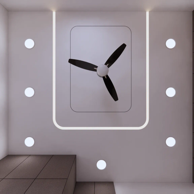 False Ceiling interior design - false ceiling 15 by Lamek Interiors