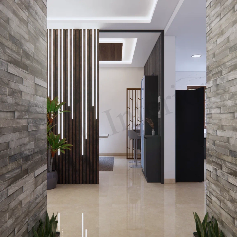 Foyer interior design - foyer 01 by Lamek Interiors