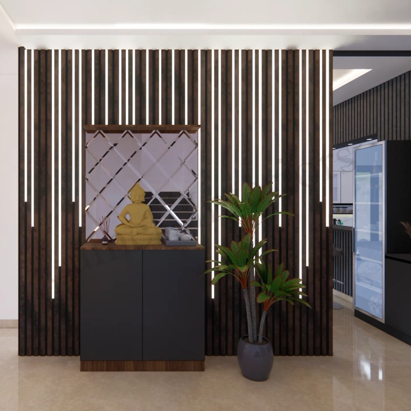 Foyer interior design - foyer 03 by Lamek Interiors