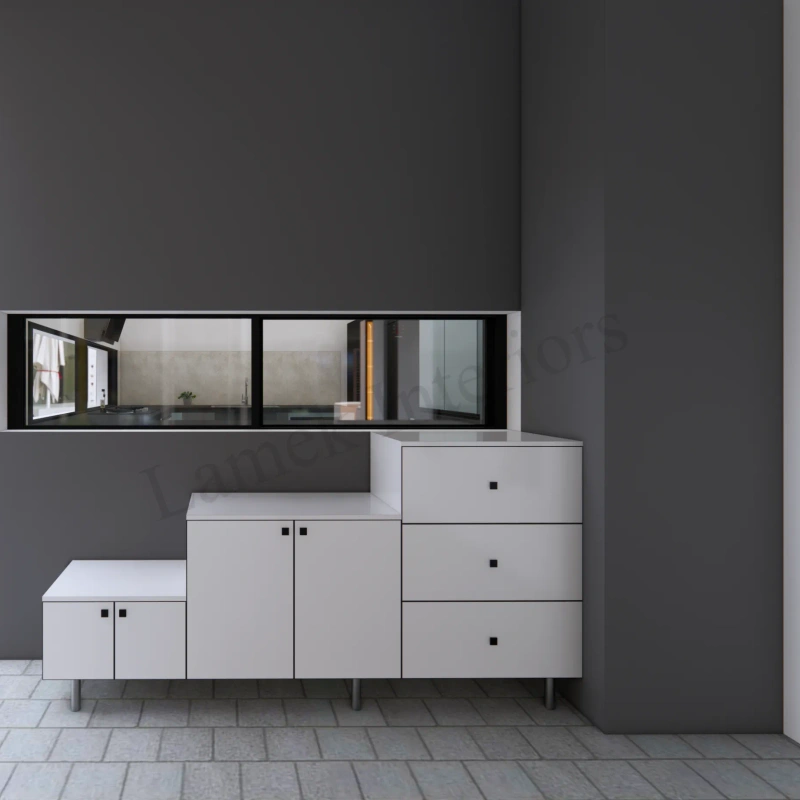 Foyer interior design - foyer 04 by Lamek Interiors