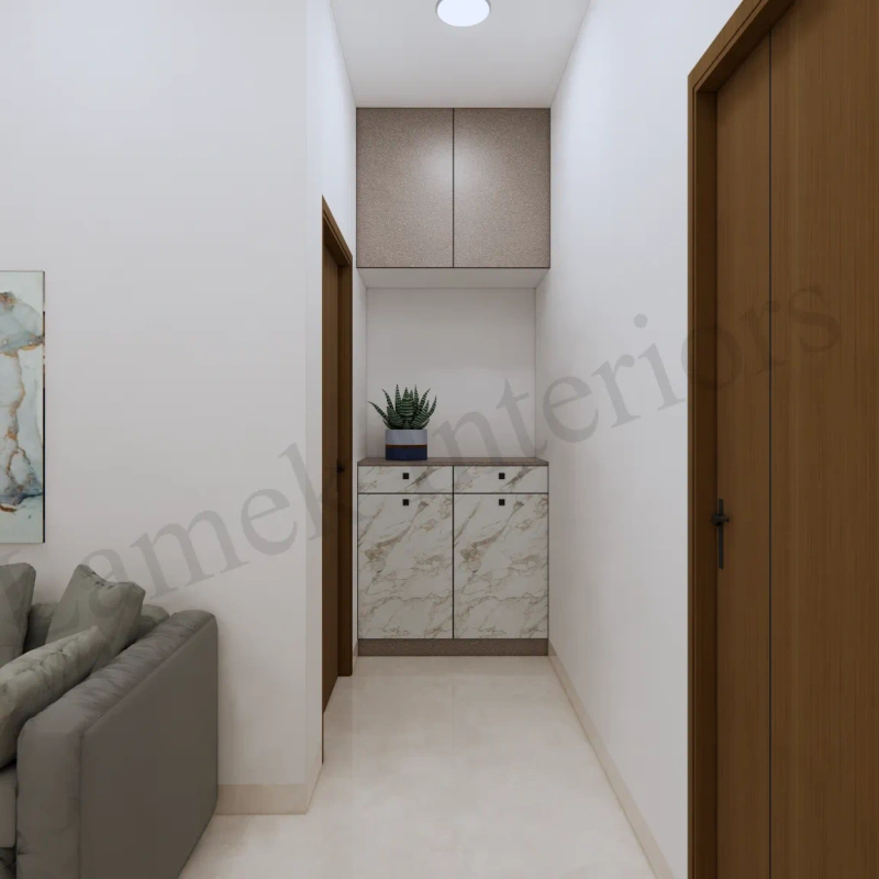 Foyer interior design - foyer 05 by Lamek Interiors