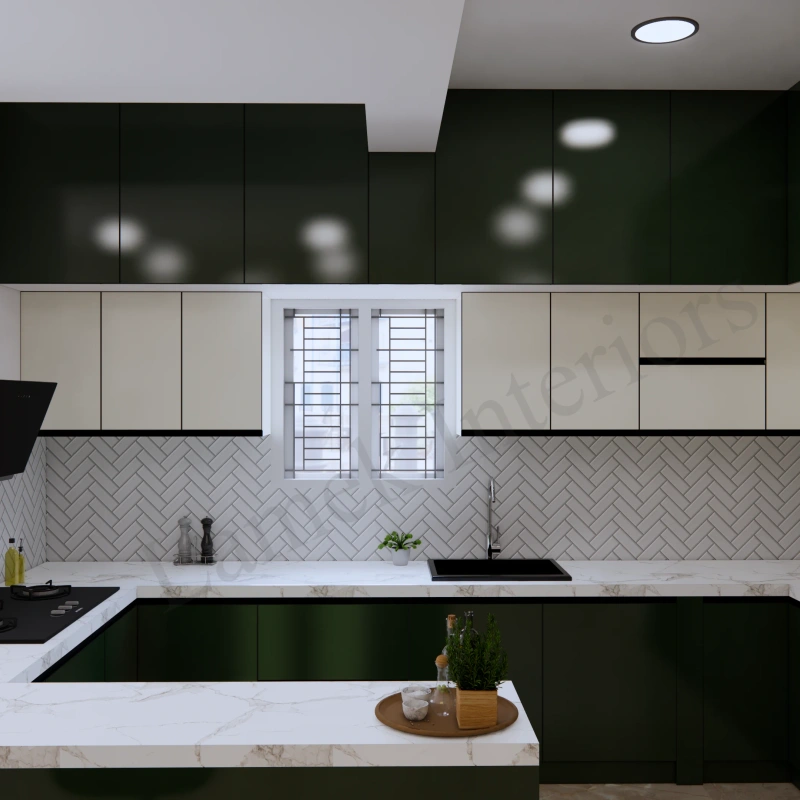 Modular Kitchen interior design - modular kitchen 07 by Lamek Interiors