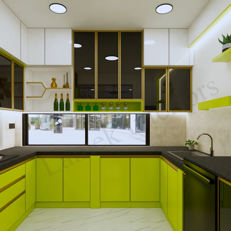 Modular Kitchen interior design - modular kitchen 10 by Lamek Interiors