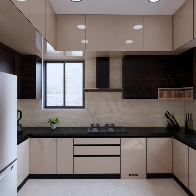 Modular Kitchen interior design - modular kitchen 15 by Lamek Interiors