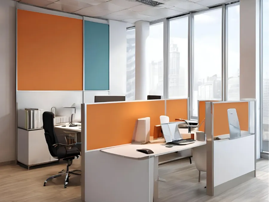 Office Interiors interior design by Lamek Interiors, Chennai