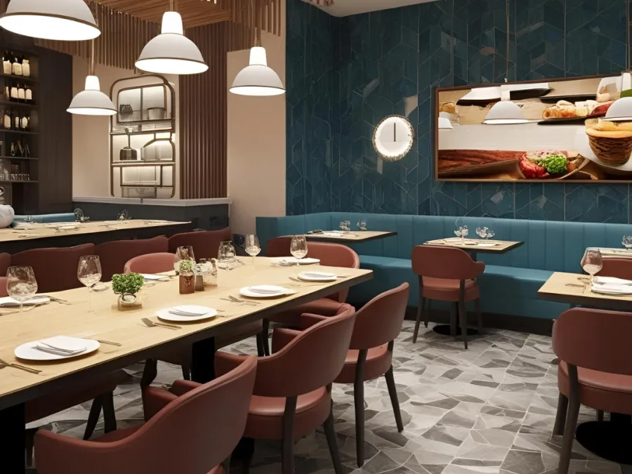 Restaurants & Cafés interior design by Lamek Interiors, Chennai