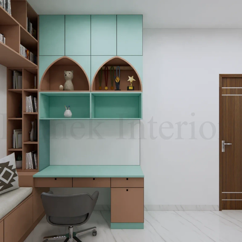 Study Unit interior design - study unit 05 by Lamek Interiors