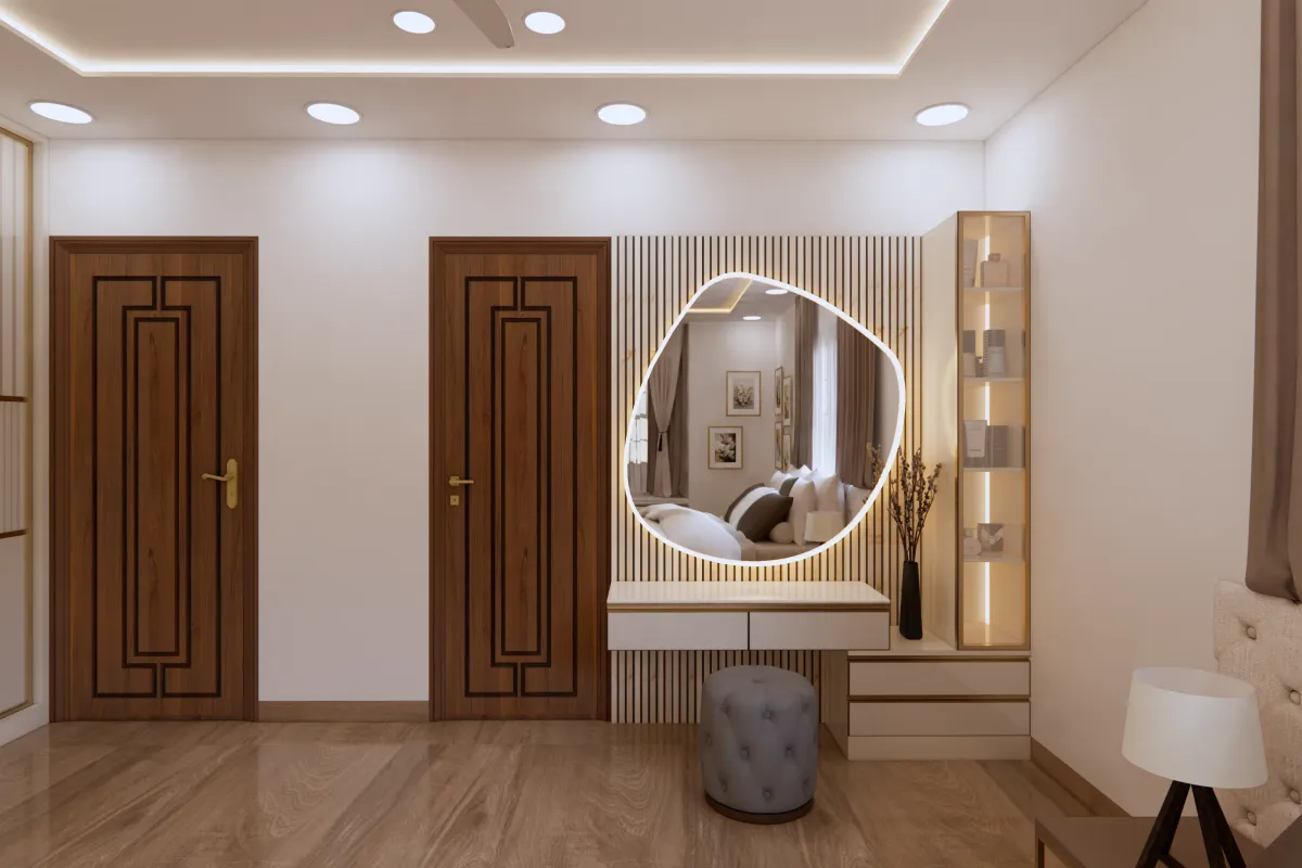 Residential interior fit-out completed by Lamek Interiors, Chennai