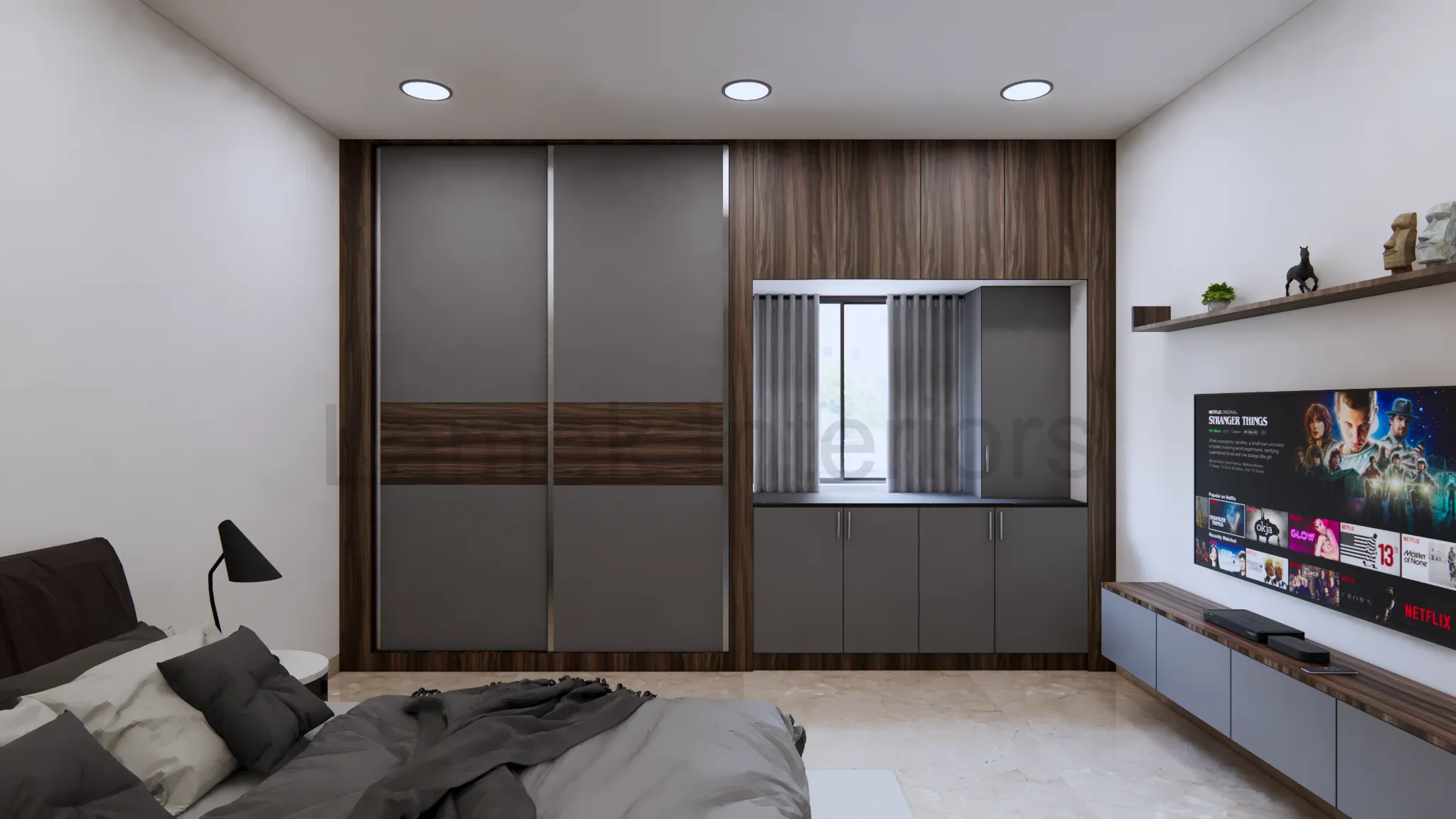Wardrobe and storage by Lamek Interiors