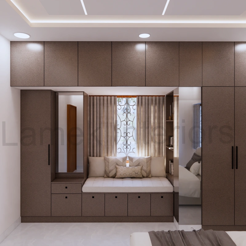 Wardrobe interior design - wardrobe 06 by Lamek Interiors