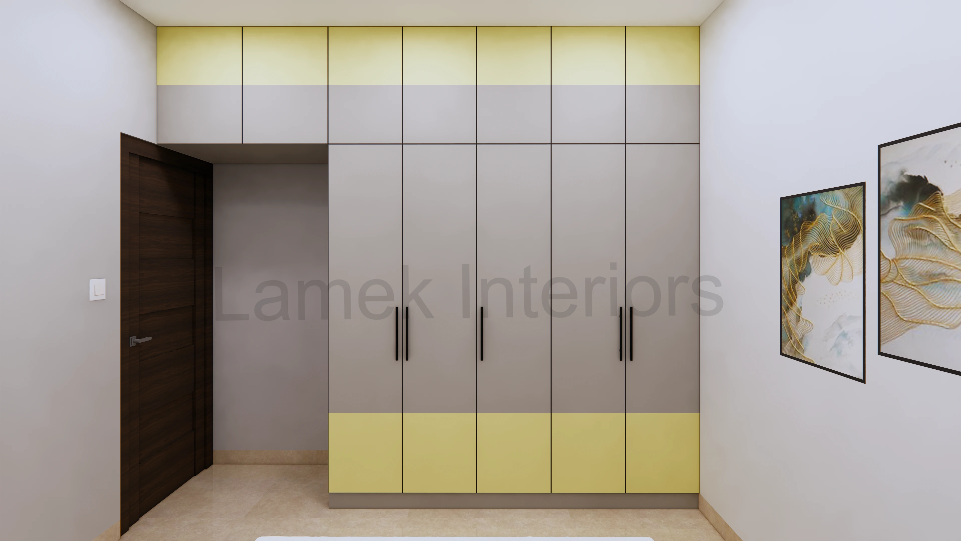 Wardrobe and storage by Lamek Interiors