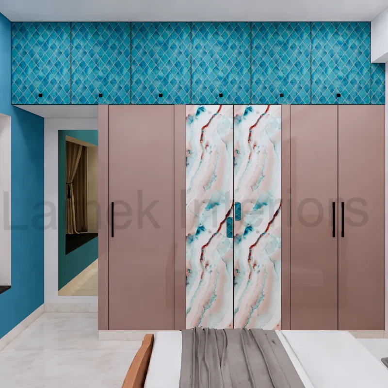 Fitted wardrobe built by Lamek Interiors