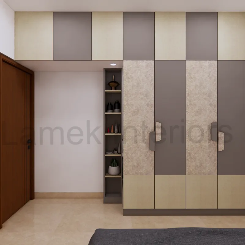 Fitted wardrobe built by Lamek Interiors