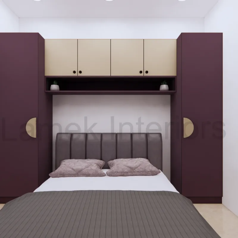 Fitted wardrobe built by Lamek Interiors