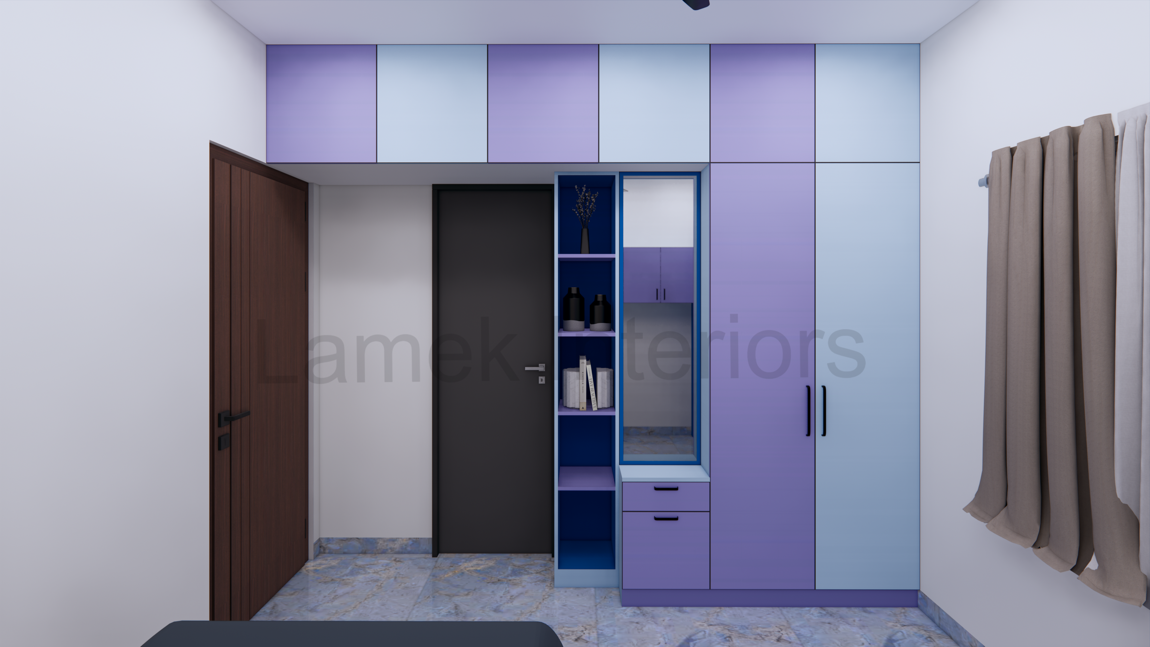 Wardrobe and storage by Lamek Interiors