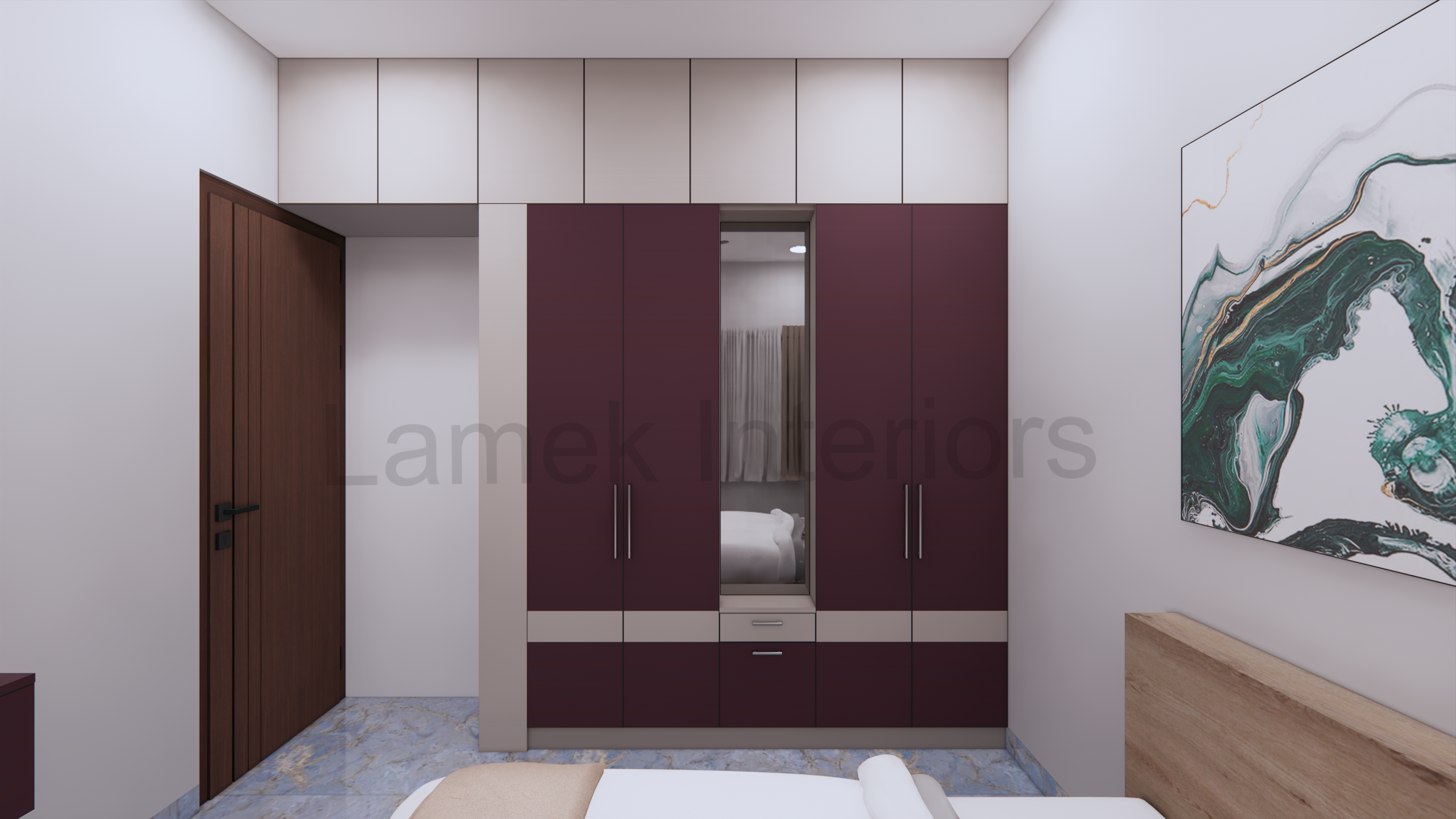 Wardrobe and storage by Lamek Interiors