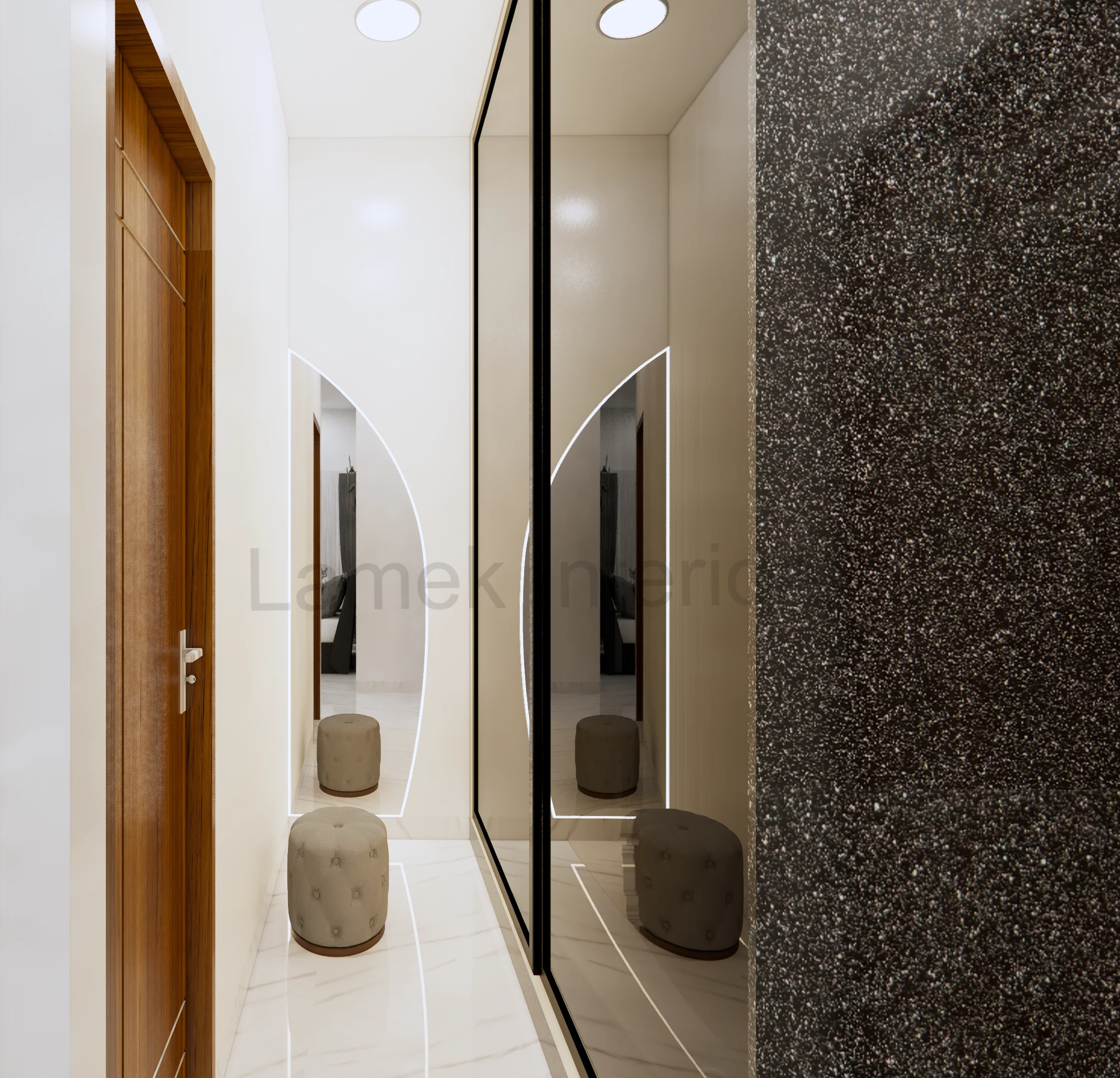 Wardrobe and storage by Lamek Interiors